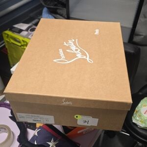Christian Louboutin Tan Shoe Box